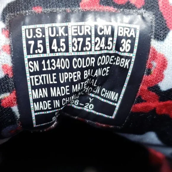 Bobs Women's Size 7.5 Black Bootie Sneakers Canvas - Picture 9 of 10